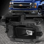 Hi-power Led For 14-15 Chevy Silverado 1500 Smoked Lens Fog Light Lamp W/switch. Fixed Price $62.89.