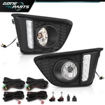 Fit For Honda Jazz 2014-2017 Led Front Bumper Driving Fog Lights W/ Wiring. Fixed Price $54.68.