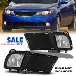 2010-2013 Kia Forte Fog Light Driving Lamp Clear Wiring+switch Not Bulb Set. Fixed Price $129.94.