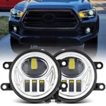 Pair Led Fog Lights Bumper Assembly For Tacoma RAV4 4RUNNER Tundra Highlander. Fixed Price $46.99.