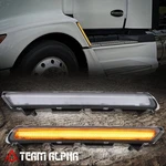 Fits 2022-2026 Kenworth T680 Pair Of Led Hood Turn Signal Marker Lights Lamps. Fixed Price $184.61.