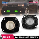 Pair Fog Lights Bmw X3 For 2004 2005 2006 Front Clear Bumper Lamps W/ H11 Bulbs. Fixed Price $34.99.