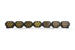 Morimoto Triple-row Led Pod Light Kit 7 / 50.5" Hxb Power Yellow. Fixed Price $4682.00.