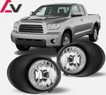 Clear Lens Pair Fog Light For Toyota Tundra 2007-13 Lamp+wiring+switch Full Kit. Fixed Price $46.99.