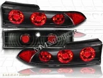 95-99 97 98 Mitsubishi Eclipse Tail Lights Black 3PC 96. Fixed Price $117.98.