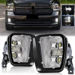 Fits For Dodge Ram 1500 2013-2018 Led White Fog Light Drl Daytime Running Lamps. Fixed Price $66.53.