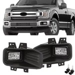 Clear Lens Halogen Fog Lights Lamps Set Pair Ford F-150 F150 2018-2020. Fixed Price $38.99.