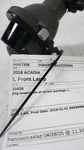 Used Fog Light Assembly Fits: 2018 Gmc Acadia Lamps W/o All Terrain Package. Fixed Price $108.99.