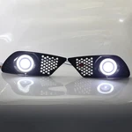 Pair Front Bumper Fog Light Grill Set For Mercedes Benz C-class W204 2008-10 Us. Fixed Price $36.95.