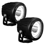 Vision Optimus Series Halo 3.7" 2X10W Round Driving Beam Led Lights. Fixed Price $339.00.