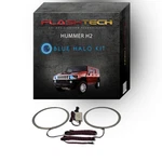 Blue Angel Eye Led Halo Ring Kit For 2003-2009 Hummer H2 Headlights. Fixed Price $97.30.