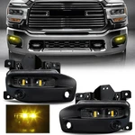 Led Fog Light Kit For 2019-2024 Ram 2500 3500 Yellow 2-PROJECTOR Lamps Lh Rh. Fixed Price $133.25.