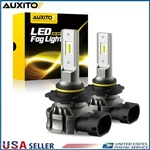 Auxito 9140 9145 Fog Light H10 Led White Driving Bulb Extremely Bright B3F. Fixed Price $24.69.