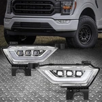 Led Drl Turn Signal Chrome Projector Fog Light Lamps Kit 21-23 Ford F150. Fixed Price $150.14.