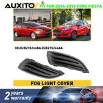 Pair Left & Right Front Bumper Fog Light Lamp Cover 2014-2019 Ford Fiesta. Fixed Price $24.99.