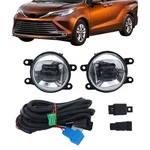 Front Led Fog Lights Lamp Assy W/harness Switch Kit For 2021-2023 Toyota Sienna. Fixed Price $45.90.