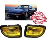 For 1991 1995 Toyota MR2 Fog Lights Yellow With Bulbs Wiring Harness Switch Kit. Fixed Price $88.00.