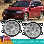 Led Fog Lights Front Bumper Lamps For Suzuki Grand Vitara 2006-2012 Left+right. Fixed Price $22.67.