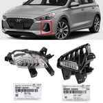 Dhl Genuine Drl Fog Lamp & Cover Left Side Set For 18-20 Hyundai Elantra Gt. Fixed Price $198.60.
