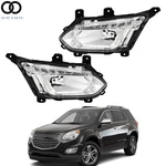 Right&left Halogen W/drl Fog Lights For 2016-2017 Chevrolet Equinox Premier Ltz. Fixed Price $78.55.