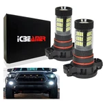 Icbeamer 12V Led H16 PSX24W Super White Replace Oem Halogen Fog Light Bulbs O14. Fixed Price $9.99.