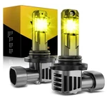 Auxbeam HB4 9006 Led Fog Light Bulb Driving Lamp 3000K Yellow High Power Fanless. Fixed Price $29.99.