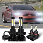 For 2-DOOR Mitsubishi Eclipse 2009-2012 Led Headlight + Fog Bulbs H13 9145. Fixed Price $31.99.