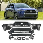 Front Bumper Cover Grille Fog Fit 2022-2024 Toyota Corolla Cross W/o Sensor Hole. Fixed Price $257.99.