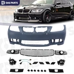 M3 Style Front Bumper Cover Fog Light For Bmw E90 325I 328I 330I Sedan 2006-2008. Fixed Price $424.99.
