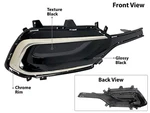 Fog Lights Cover Fits 2017 Santa Fe Sport 2.4L Engine Passenger Side HY1039141. Fixed Price $144.31.