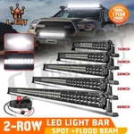 Led Light Bar Spot Flood Combo Offroad Truck Suv Atv 48"33"28"24"20"15" Dual Row. Fixed Price $67.99.