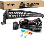 Nilight 42INCH 240W Curved +wiring Harness, Black. Fixed Price $110.31.