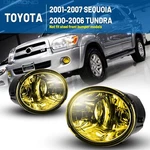 Yellow Pair Fog Lights For 2000-2006 Toyota Tundra / 2001-2007 Sequoia. Fixed Price $39.99.