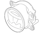 Genuine Mitsubishi Fog Lamp Assembly 8321A748. Fixed Price $231.10.