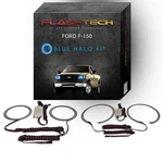 Blue Angel Eye Led Halo Ring Kit 2004-2008 Ford F-150 Headlights. Fixed Price $132.30.