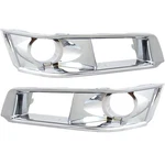 New Set Of 2 Fog Light Trims Driving Lamp Driver & Passenger Side Lh Rh Cts Pair. Fixed Price $132.83.