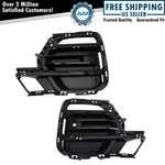 Front Fog Light Hole Cover Set Black Fits 2019-2022 Bmw X5. Fixed Price $155.85.