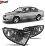 Winjet Lights +wiring Kit Clear Lens Fits 2004-2005 Honda Civic. Fixed Price $72.95.