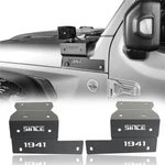 Pair A-pillar Light Mounting Brackets Fit 18-25 Jeep Wrangler Jl & Gladiator Jt. Fixed Price $26.99.