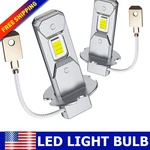 Auxito H3 Led Headlight 200W 360000LM Fog Bulb 6500K White Driving Drllamp. Fixed Price $24.99.