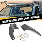 For Dodge Ram 3500/2500/1500 Upper Roof 52" Curved Led Light Bar Mount Bracket. Fixed Price $17.99.