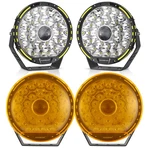 Auxbeam 7" 360-PRO Led Work Offroad Ditch Driving Fog Lights Pods For Jeep. Fixed Price $222.49.