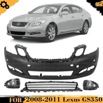 Front Bumper Cover Paintable & Fog Light Assembly Kit For 2008-2011 Lexus GS350. Fixed Price $480.00.