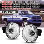 For 99-02 Dodge Ram 1500 2500 3500 Pickup Fog Lights Clear Lamp Left+right. Fixed Price $25.99.