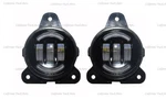 Volvo Vnl/vt Fog Light Full Led Lamps Black Housing Pair 2018+ A0651909000. Fixed Price $188.10.