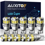 Auxito T10 Led License Plate Light Bulb 6500K Super Bright White 168 2825 194. Fixed Price $19.94.
