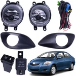 One Set Fog Light Lamps+covers+switch+wiring For Toyota Yaris Sedan 1.5L 2007-12. Fixed Price $34.99.