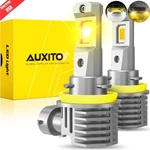 Auxito H11 H8 H16JP Led Fog Driving Light Bulbs Super Bright 80000LM 6500K 100W. Fixed Price $181.97.