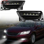For 2013 2014 2015 Honda Accord 4DR Sedan Led Fog Lights Clear Lens Bumper Lamps. Fixed Price $83.61.