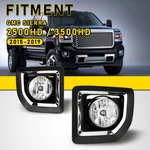 Fog Lights For 15-19 Gmc Sierra 2500 Hd 3500 Clear Lamp Pair Wiring Kit Bulbs. Fixed Price $58.99.